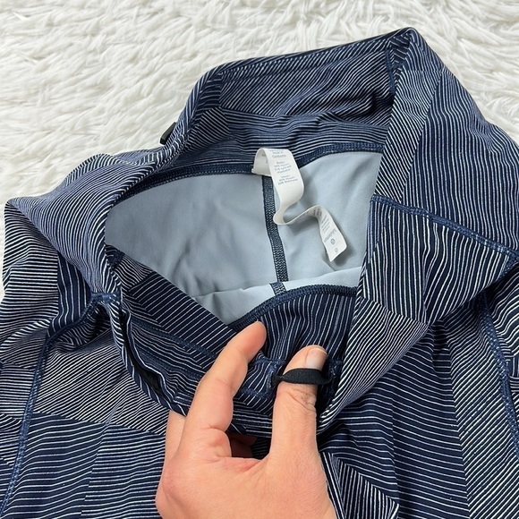 Lululemon Speed Up Crop (21") Etch Hail Midnight Navy - Picture 3 of 7